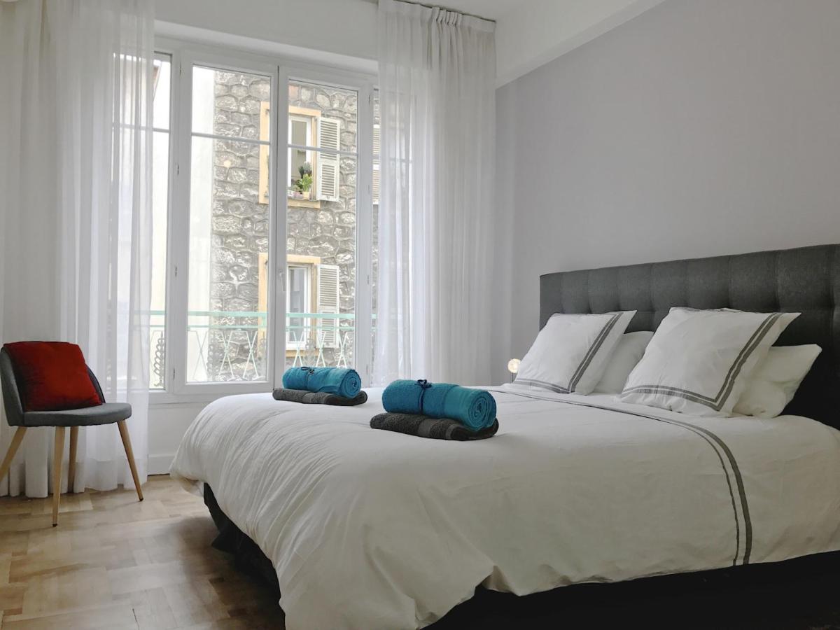 Appartement 'Le Fontainebleau' Nice Exteriör bild